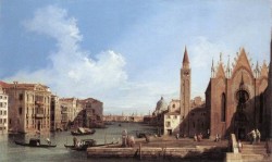 Grand Canal From Santa Maria Della Carita To The Bacino Di San