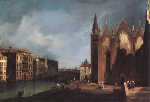 The Grand Canal Near Santa Maria Della Carita