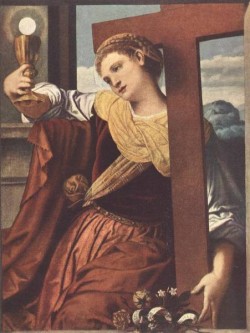 Allegory Of Faith By Da Brescia Moretto