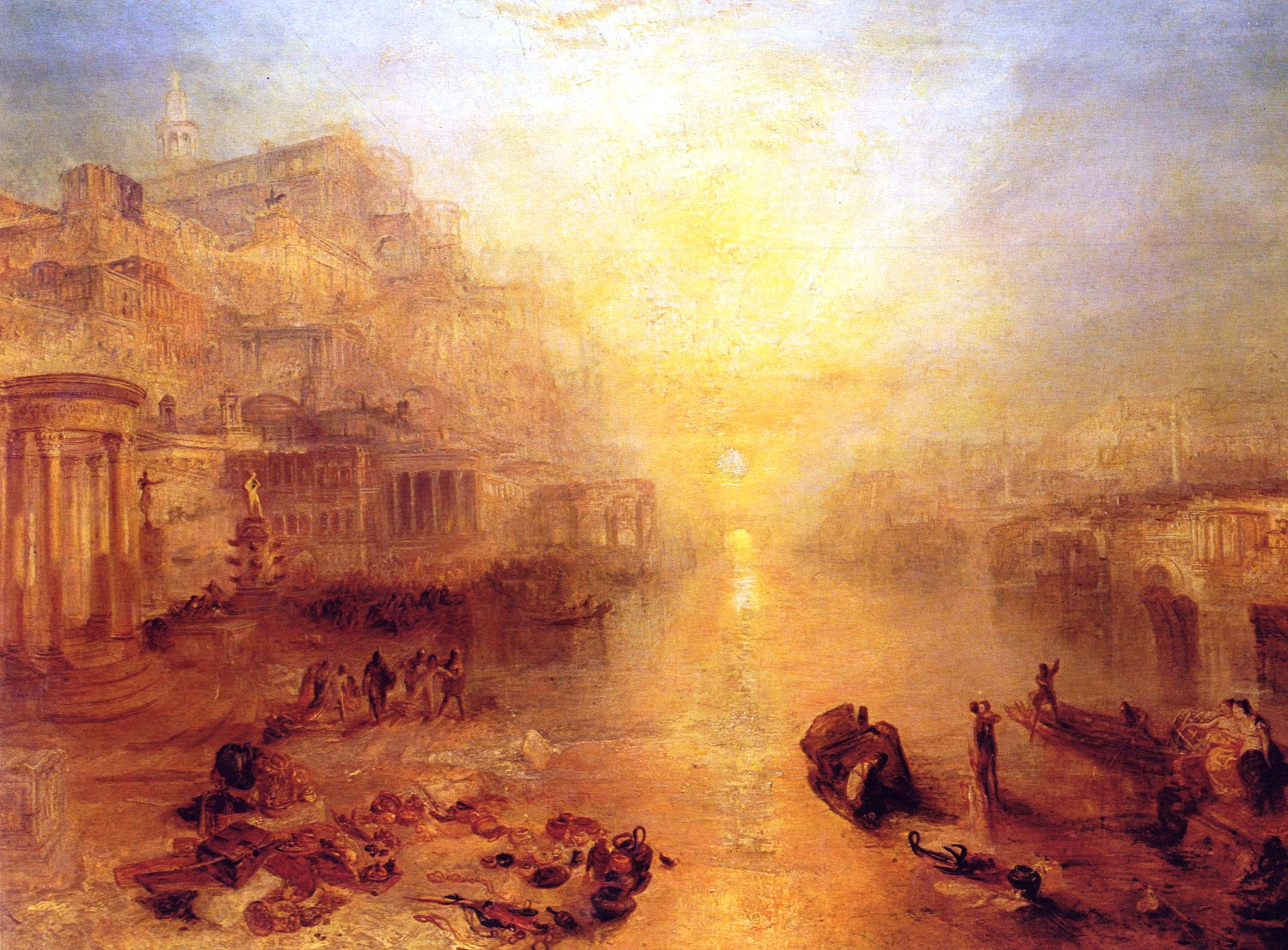 Legende adverteren Brutaal Ancient Italy Ovid Banished from Rome by Joseph Mallord William Turner
